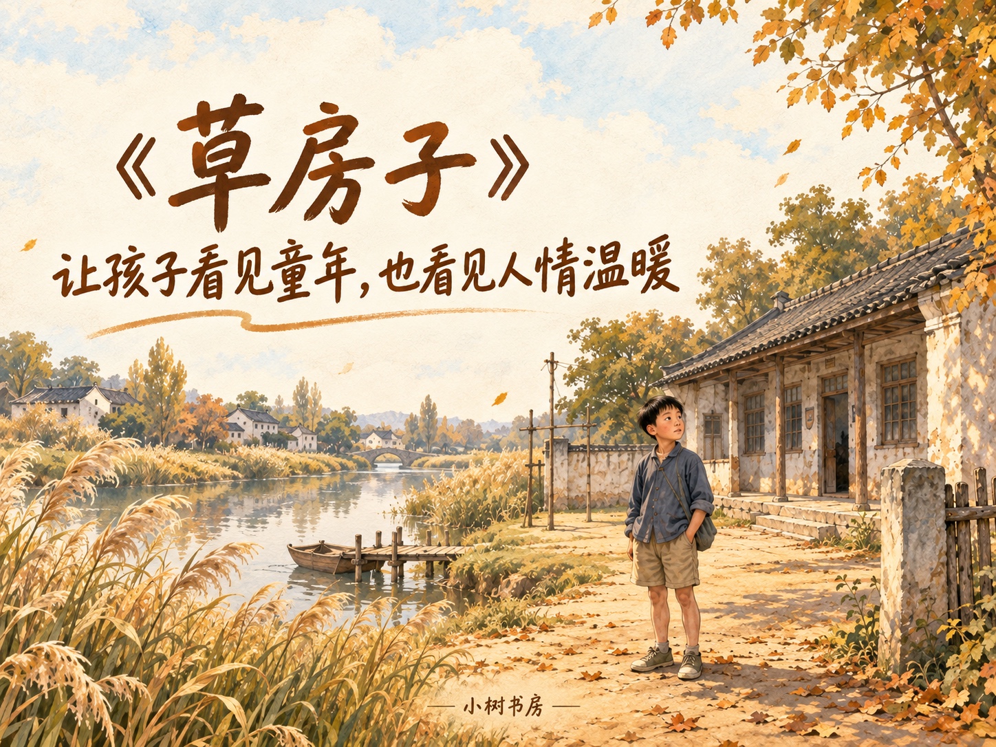 长大后，我们为什么反而看不懂一个人？｜重读《草房子》视频封面