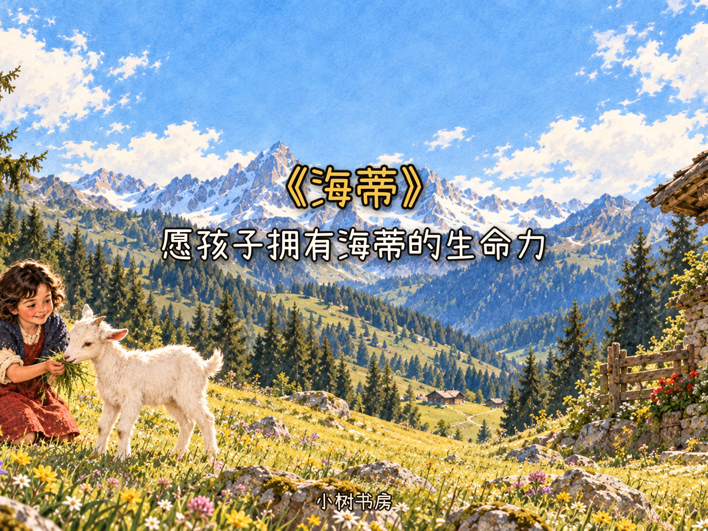 海蒂明明被善待，为什么还是一天天瘦下去？｜读《海蒂》视频封面