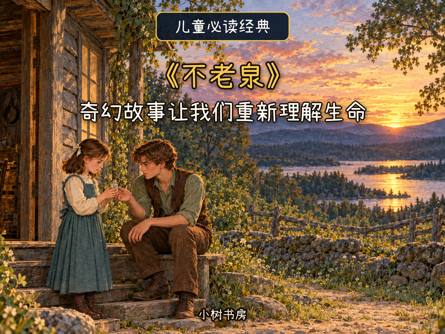 纳塔莉·巴比特 《不老泉》:给你一瓶长生不老的水,你会喝吗?视频封面